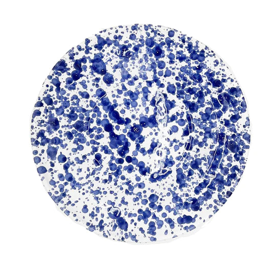 Taverna Speckled Soup Bowl, Cobalt/White, Set of 4