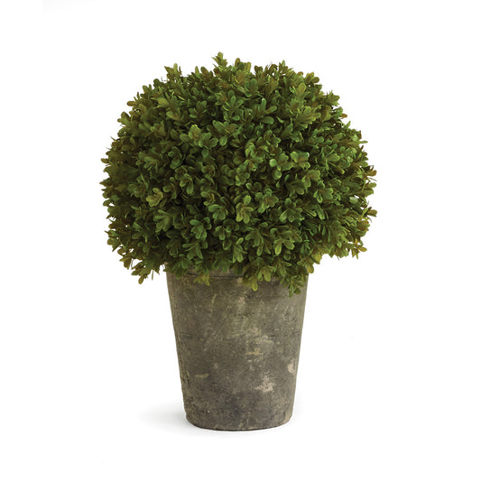 Barclay Butera Faux Boxwood Shrub Potted 13.5"