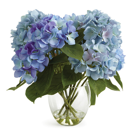 Barclay Butera Hydrangea Arrangement In Vase 18"