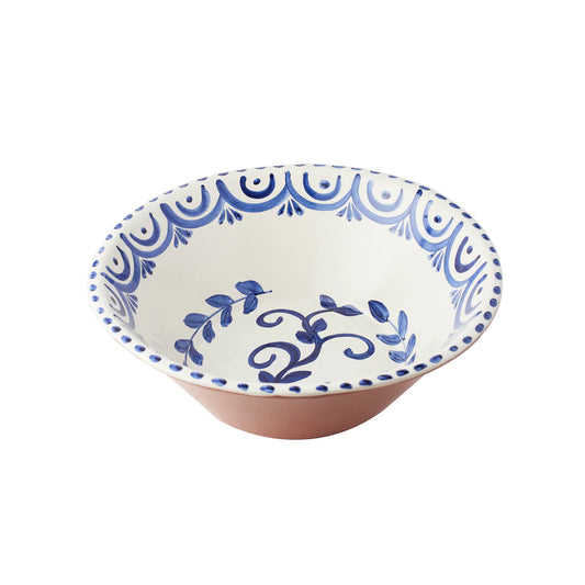 Casa Nuno Medium Blue/White Bowl