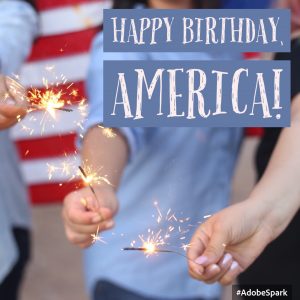 Happy Birthday America From Mizell's