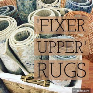 Fixer Upper Rugs at Mizell Interiors